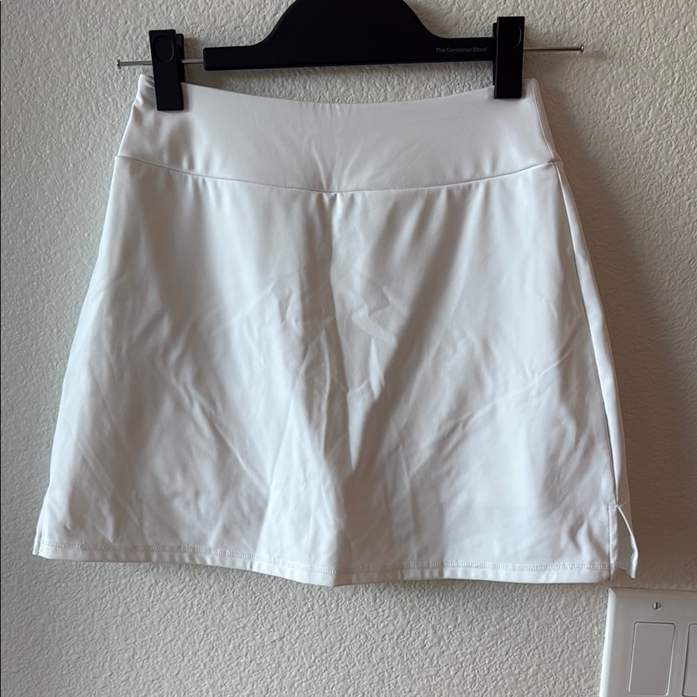 Women's White Tennis Skirt